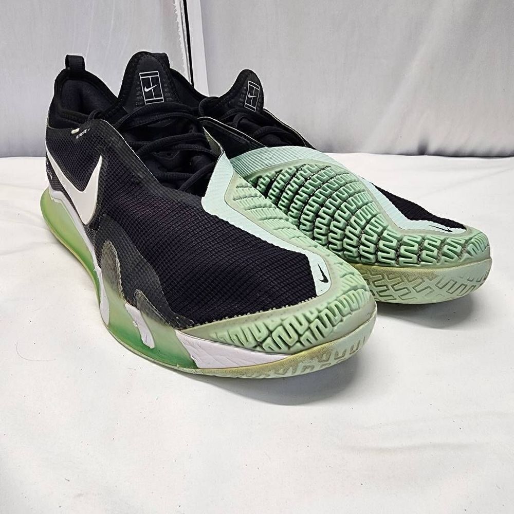 Nike Court React Vapor NXT HC Black Mint White CV0724-009 Men Size 13